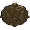 Ekena Millwork Pesaro Ceiling Medallion, Hand-Painted Brass, 36"W x 26"H x 1 1/2"P CM36X26PEBRS - alternate 3
